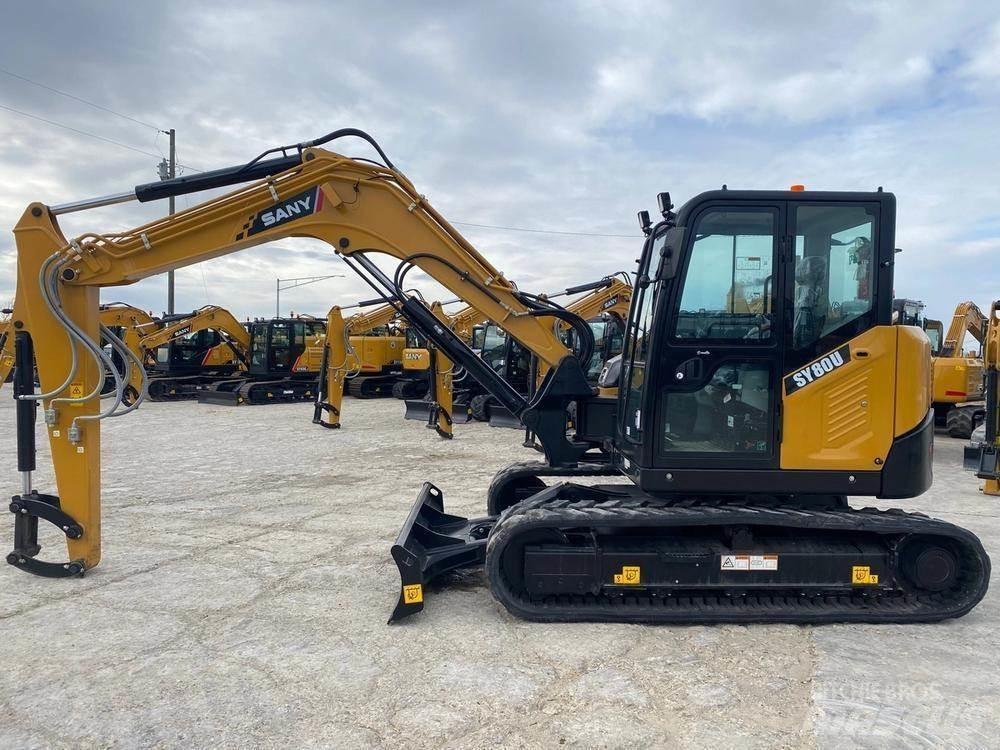 Sany SY80U Crawler excavators