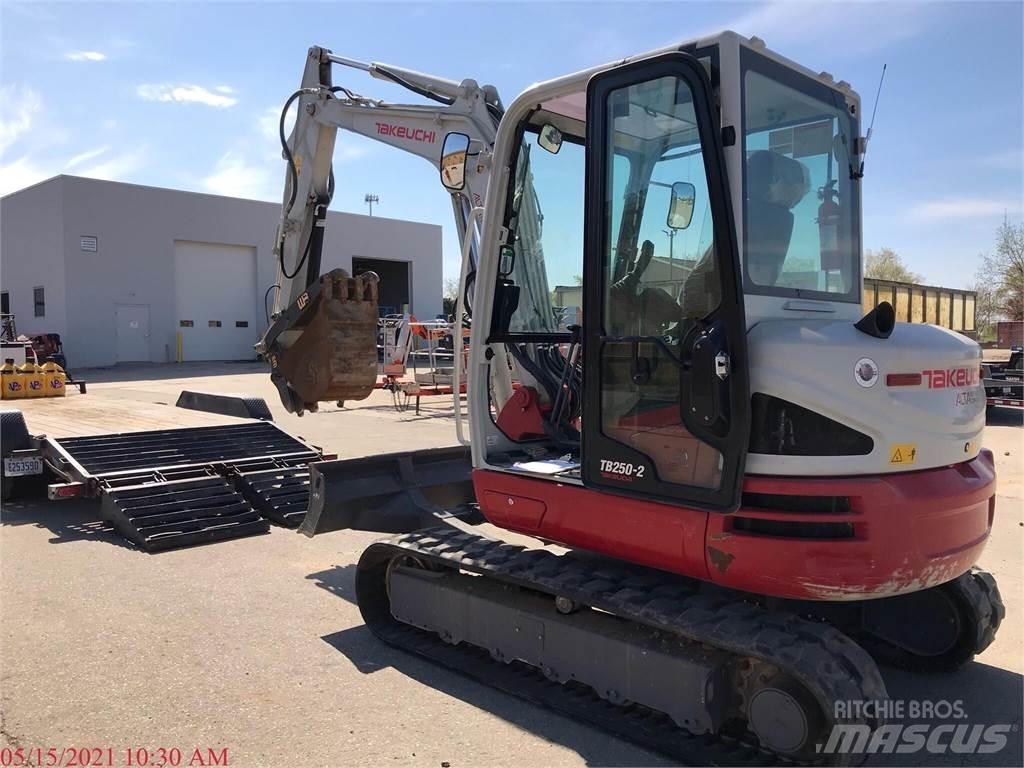 Takeuchi TB250-2 Mini excavators < 7t (Mini diggers)