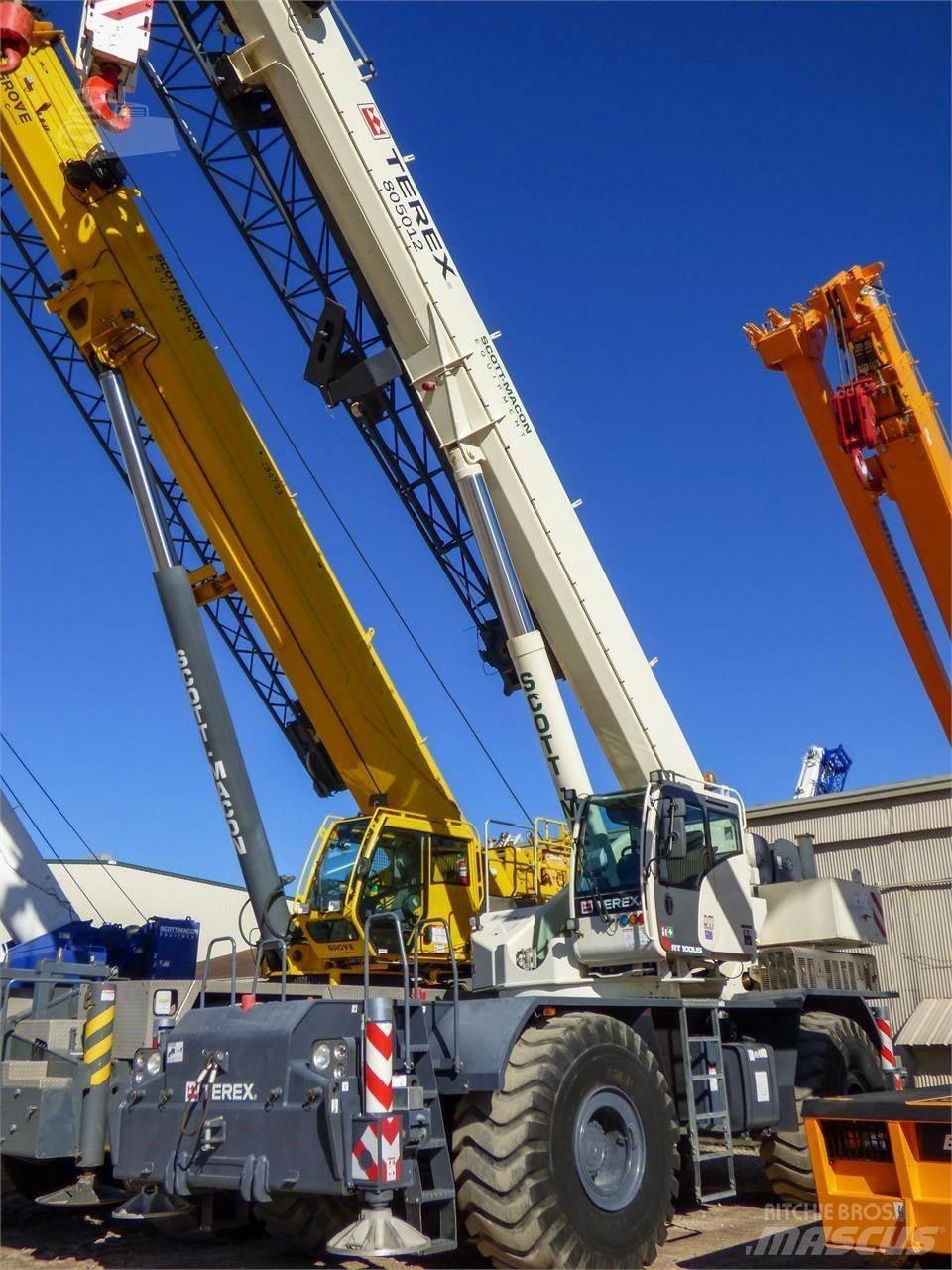 Terex RT100 Rough terrain cranes