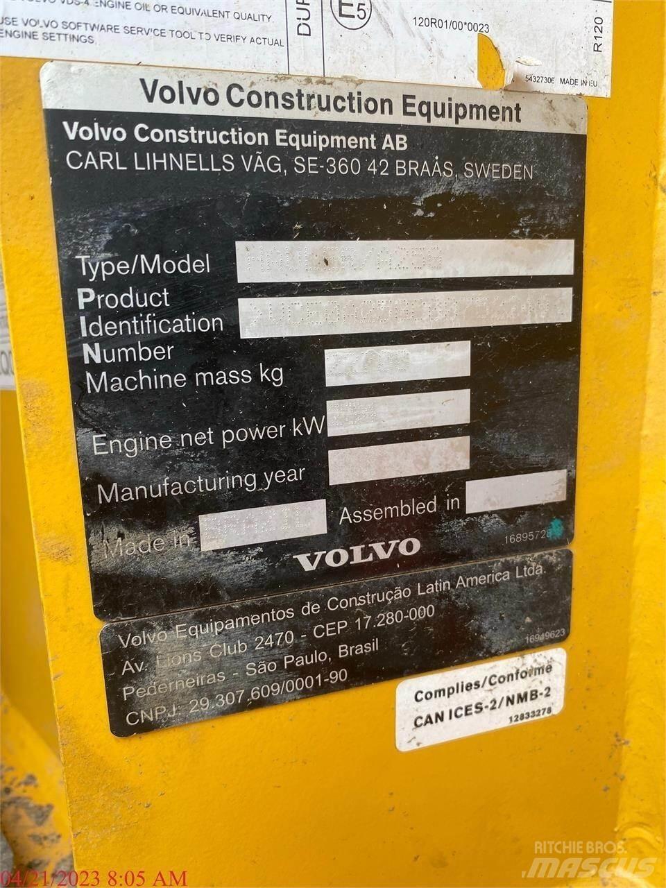 Volvo A25G Articulated Haulers
