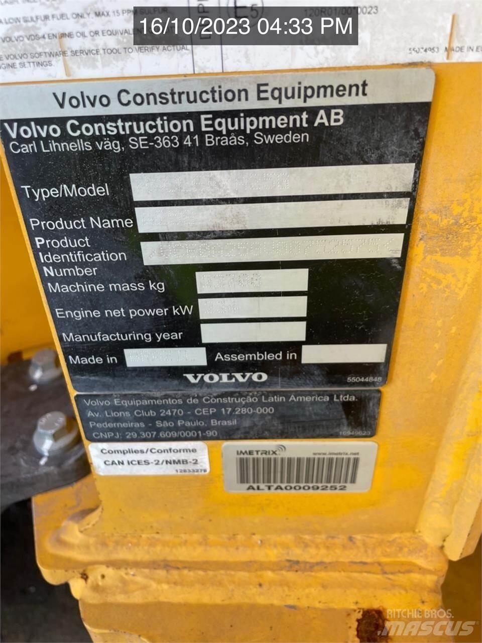 Volvo A25G Articulated Haulers