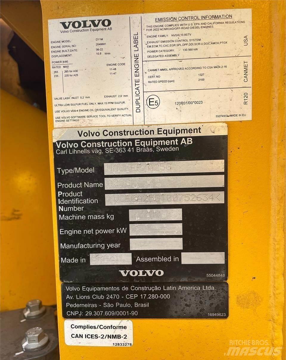Volvo A25G Articulated Haulers