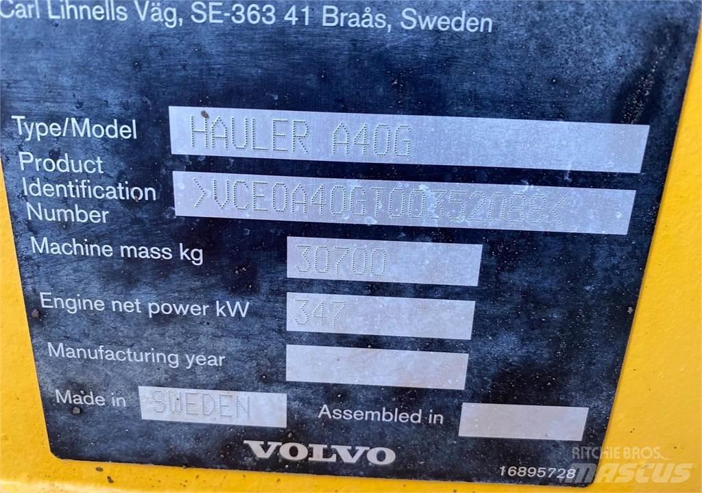 Volvo A40G Articulated Haulers