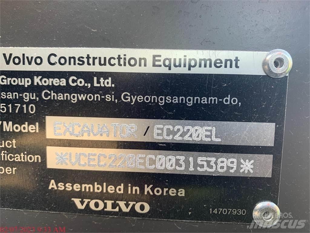 Volvo EC220EL Crawler excavators
