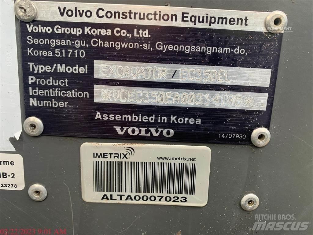 Volvo EC350EL Crawler excavators