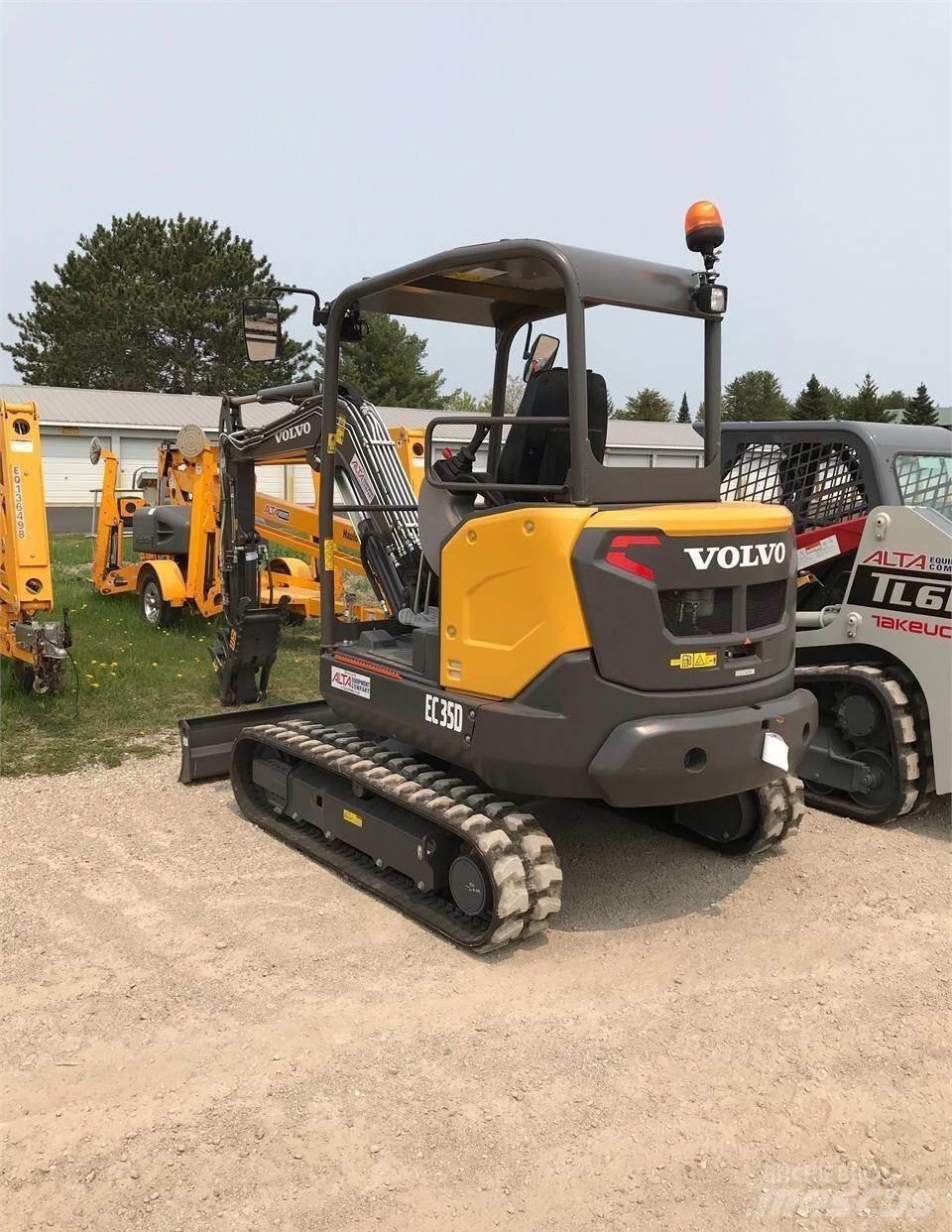 Volvo EC35D Mini excavators < 7t (Mini diggers)
