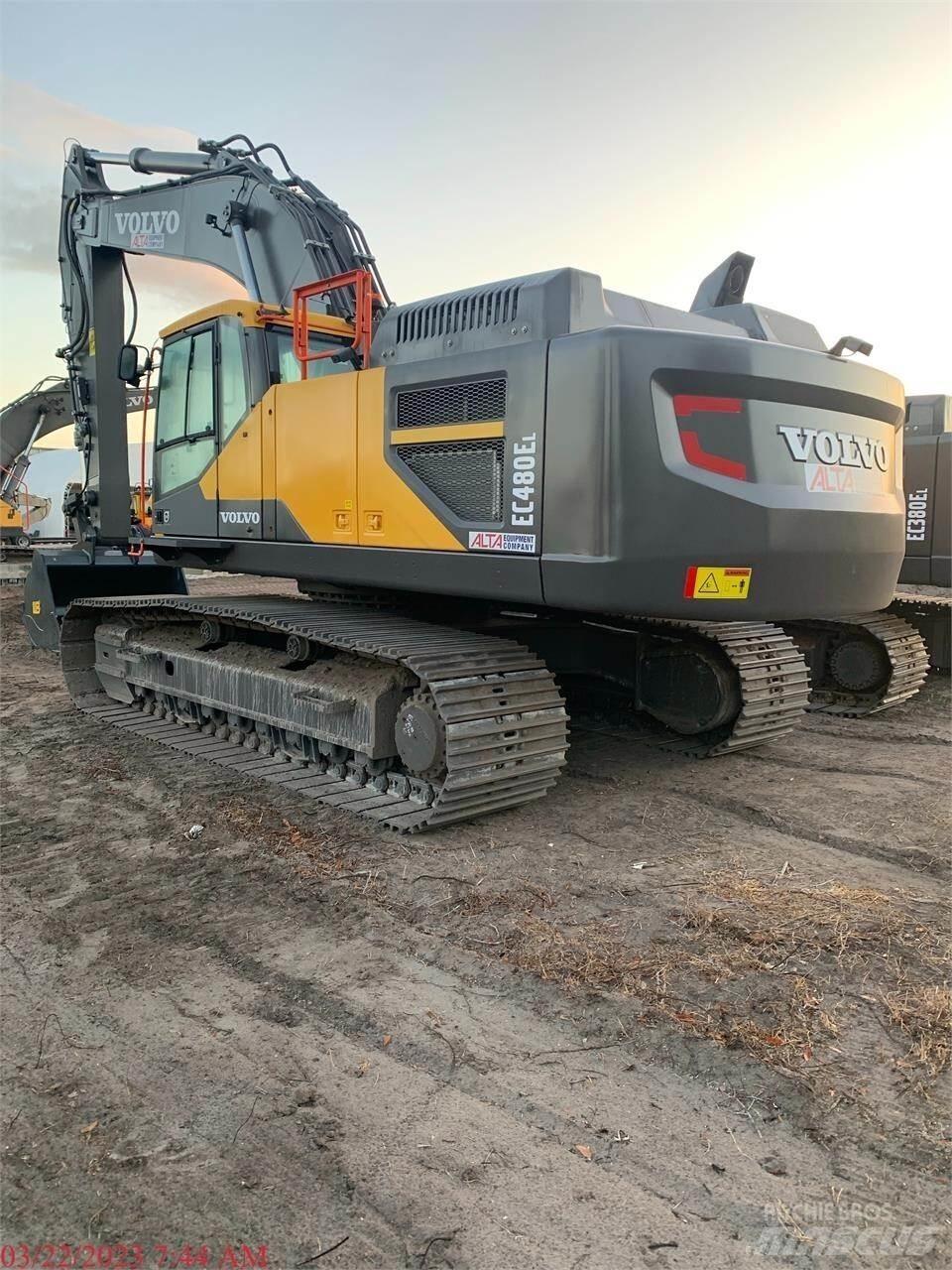 Volvo EC480EL Crawler excavators