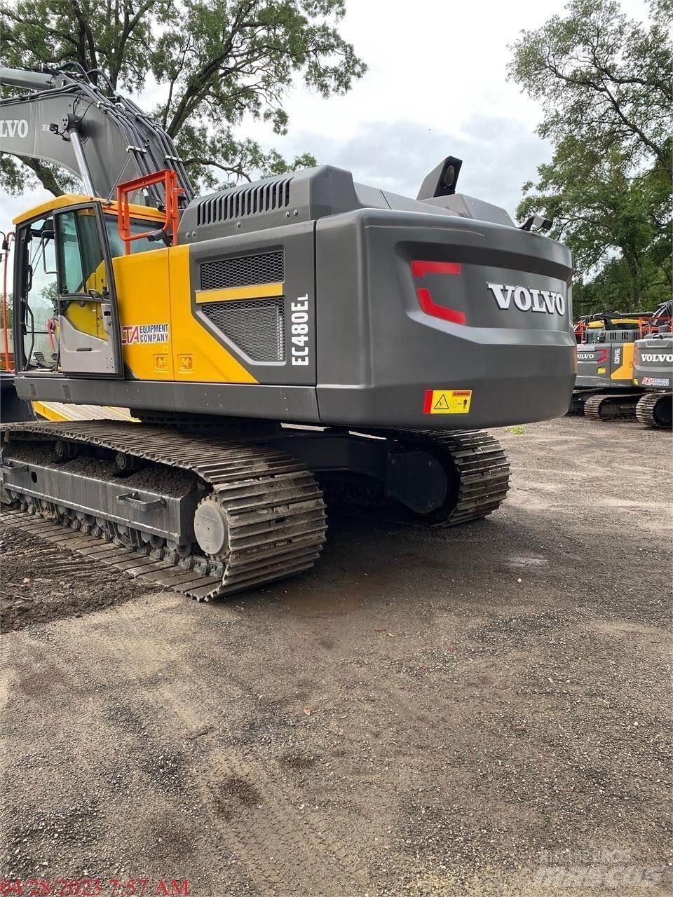 Volvo EC480EL Crawler excavators