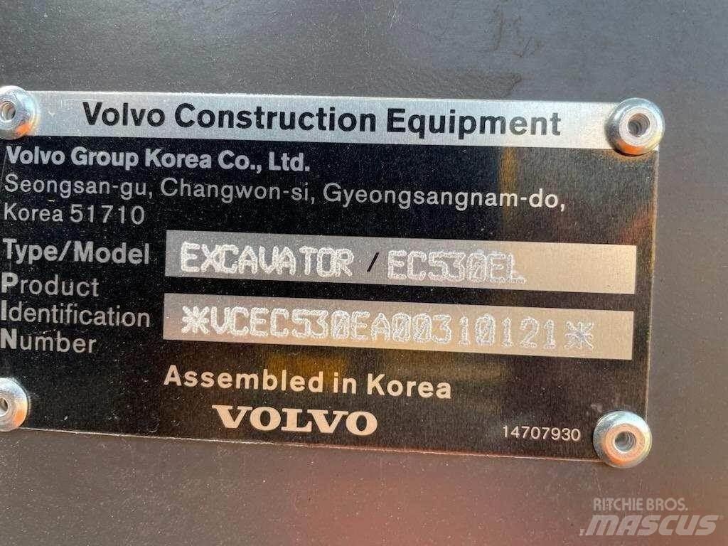 Volvo EC530EL Crawler excavators