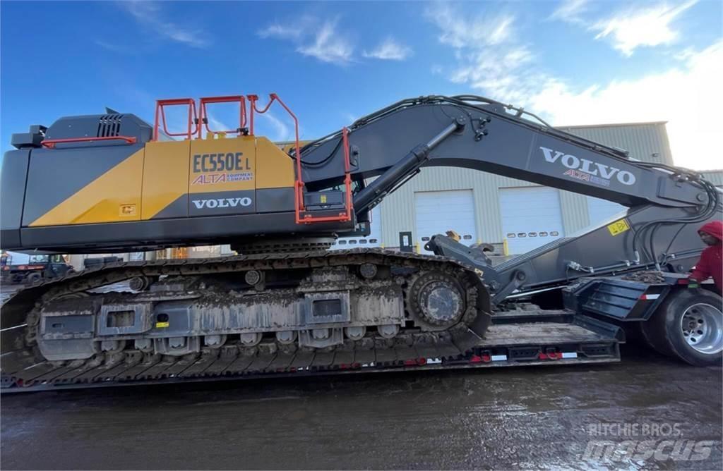 Volvo EC550EL Crawler excavators