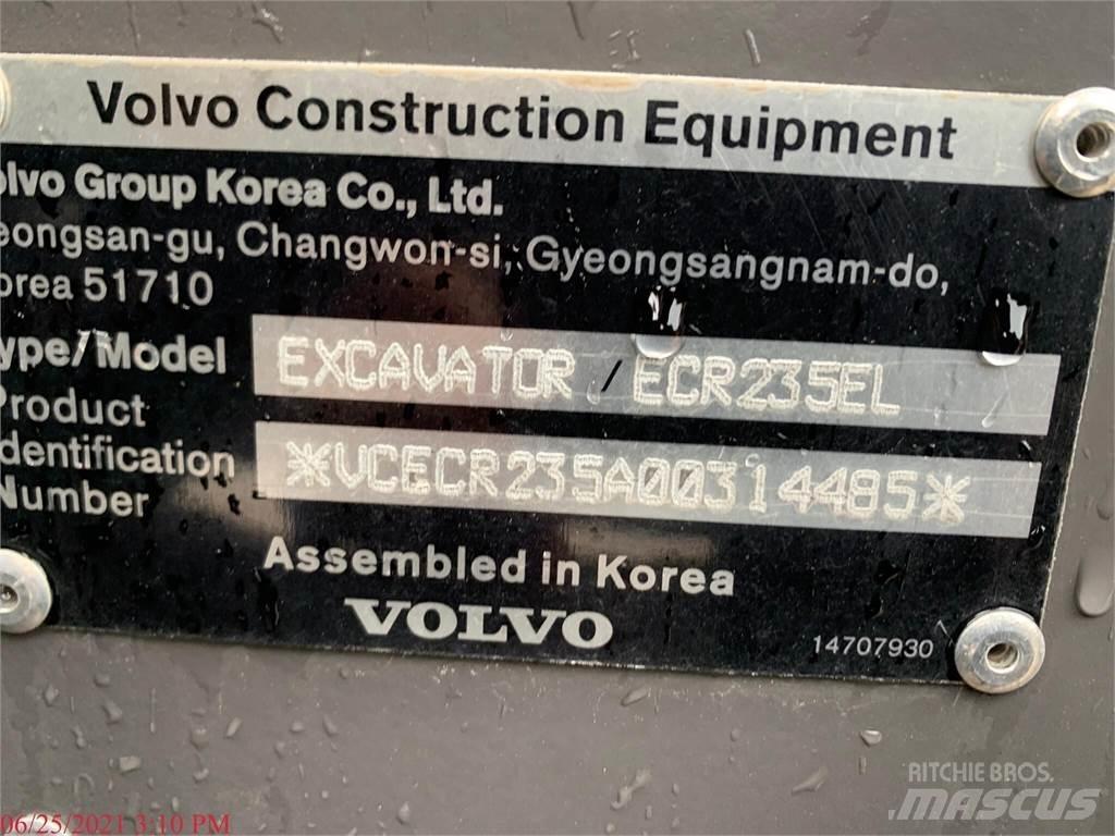 Volvo ECR235EL Crawler excavators