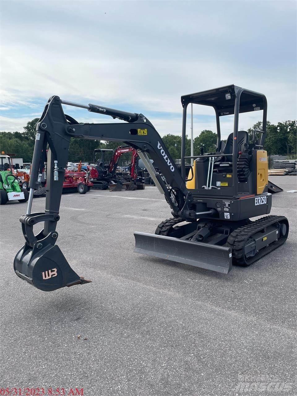 Volvo ECR25D Mini excavators < 7t (Mini diggers)