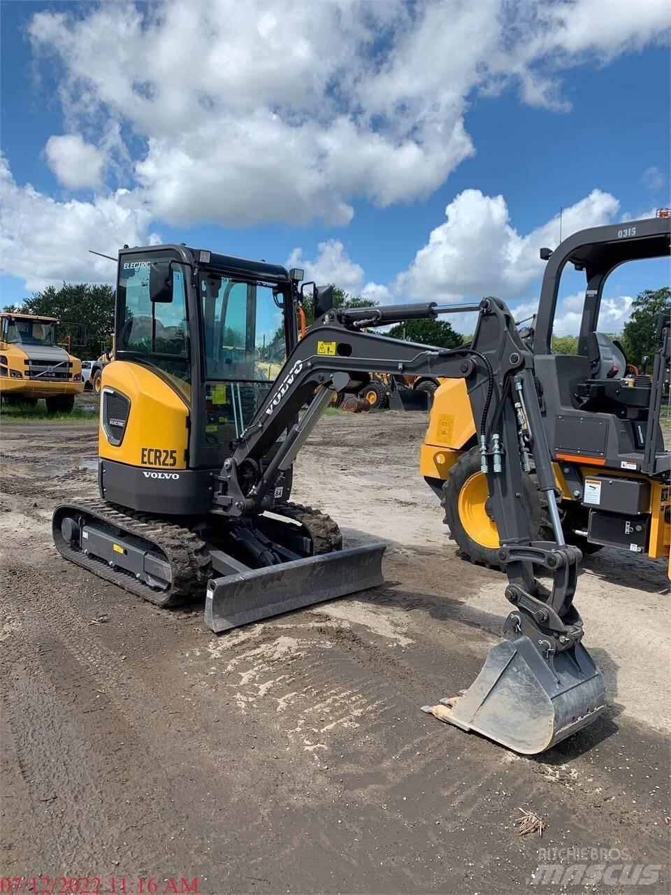 Volvo ECR25D Mini excavators < 7t (Mini diggers)