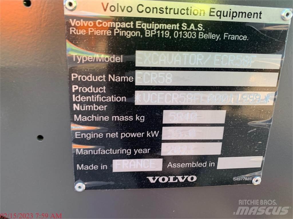 Volvo ECR58F Crawler excavators