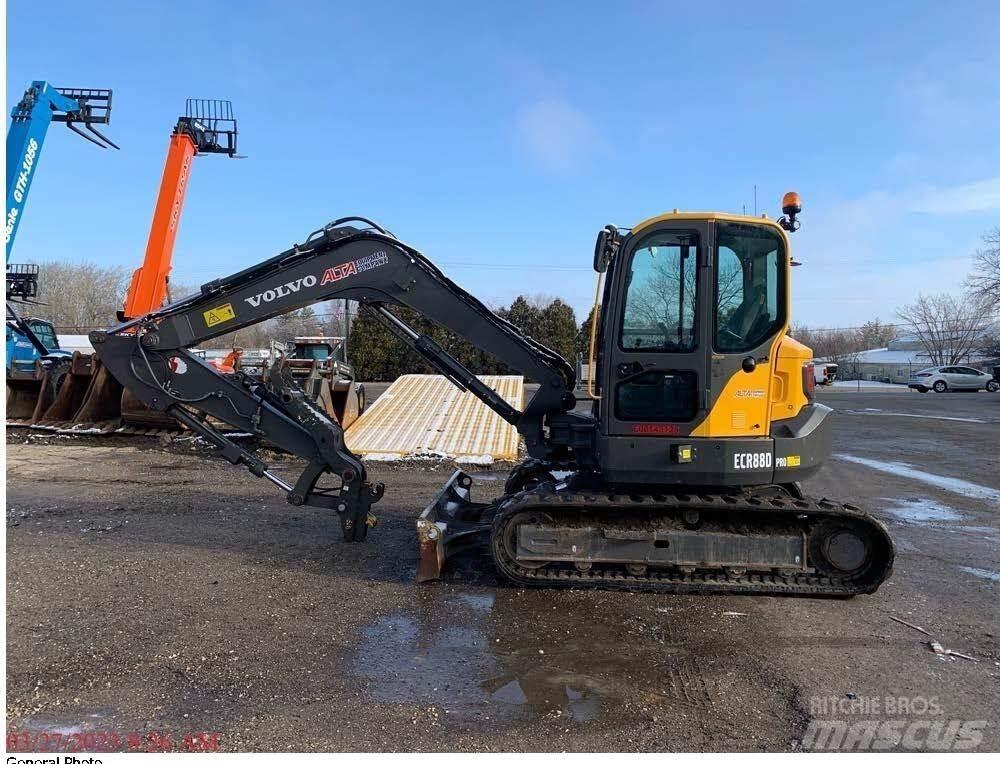 Volvo ECR88D Crawler excavators