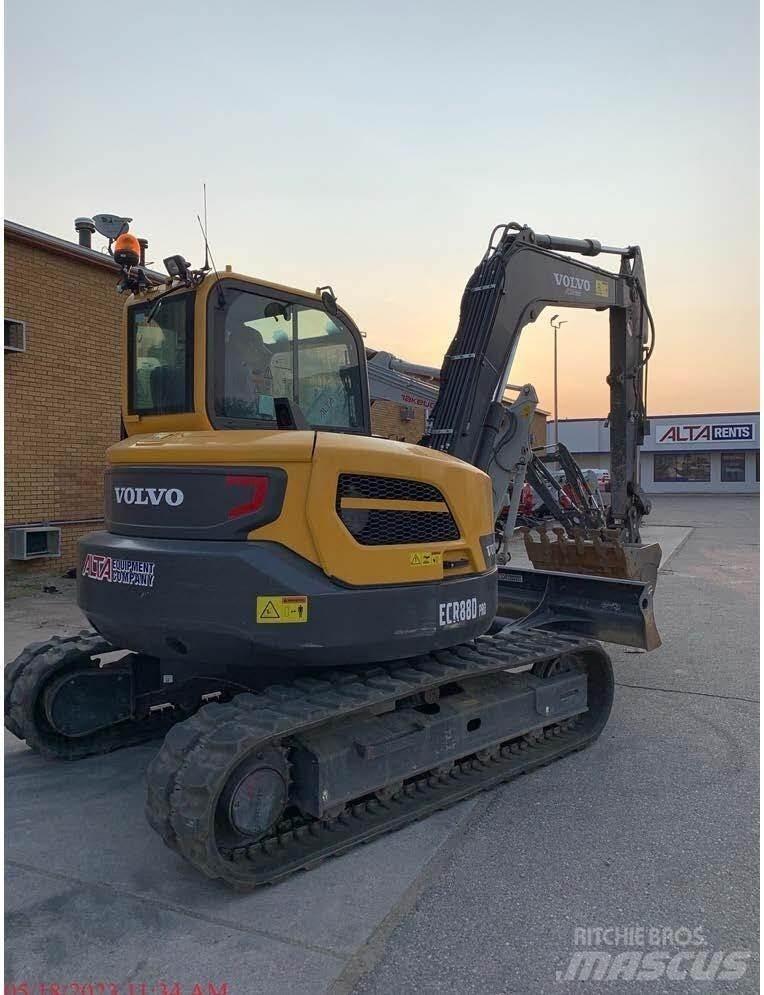 Volvo ECR88D Crawler excavators