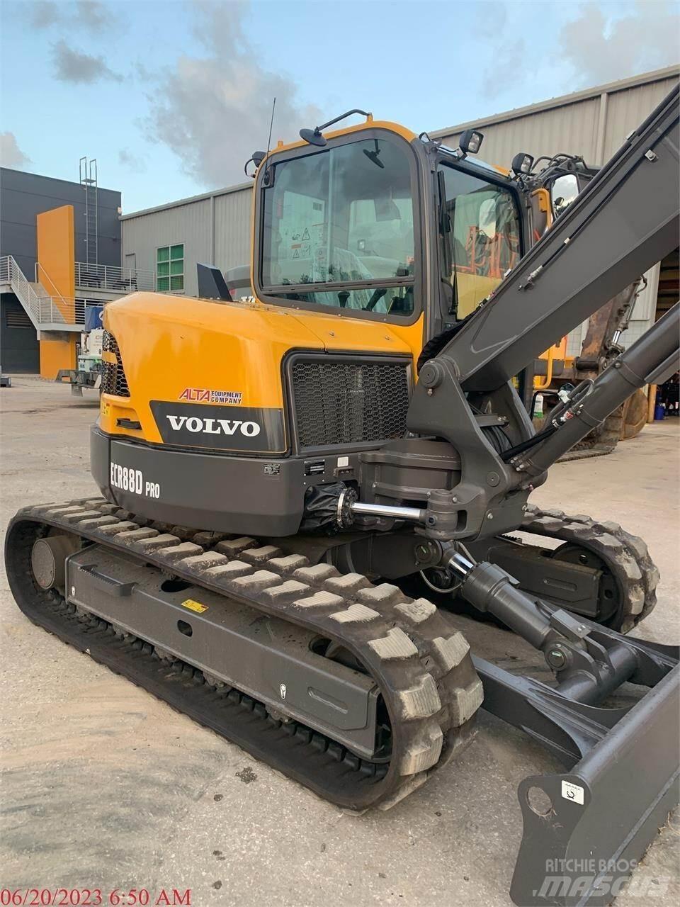 Volvo ECR88D Crawler excavators