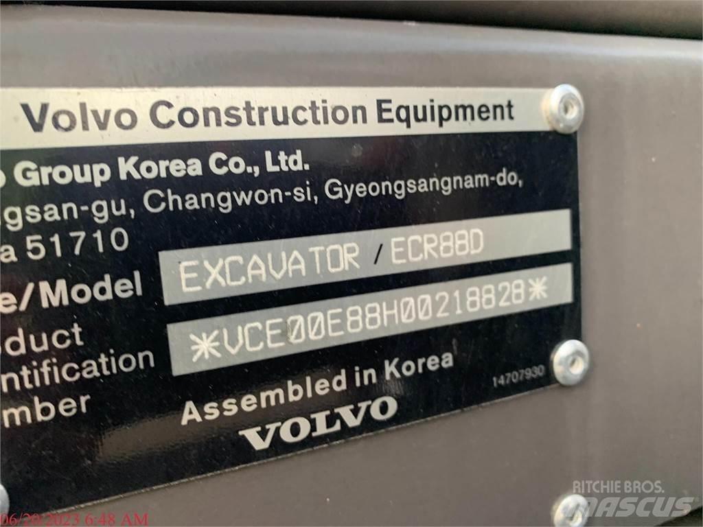 Volvo ECR88D Crawler excavators