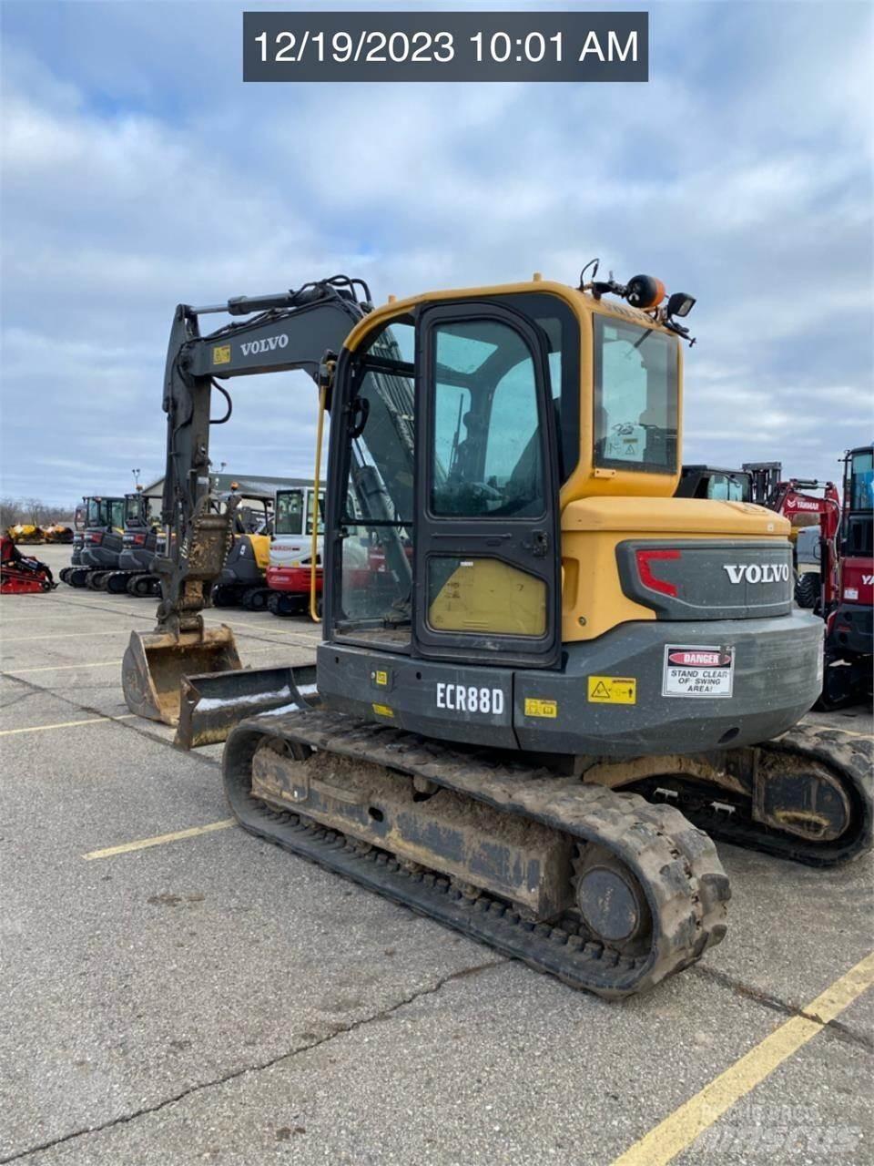 Volvo ECR88D Crawler excavators