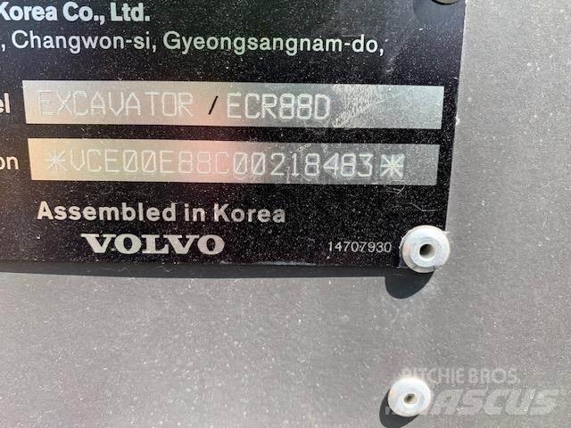 Volvo ECR88D Crawler excavators
