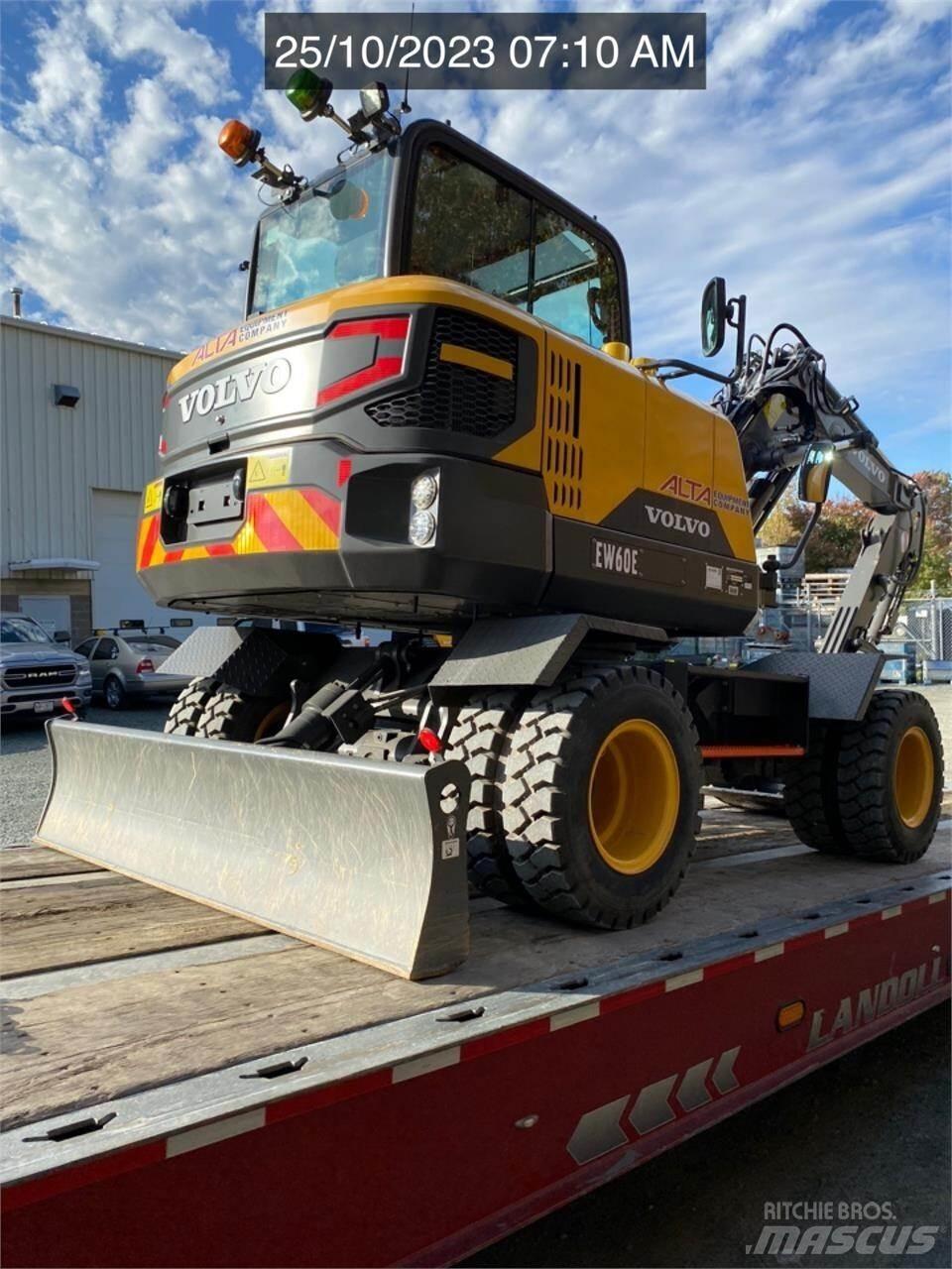 Volvo EW60E Wheeled excavators