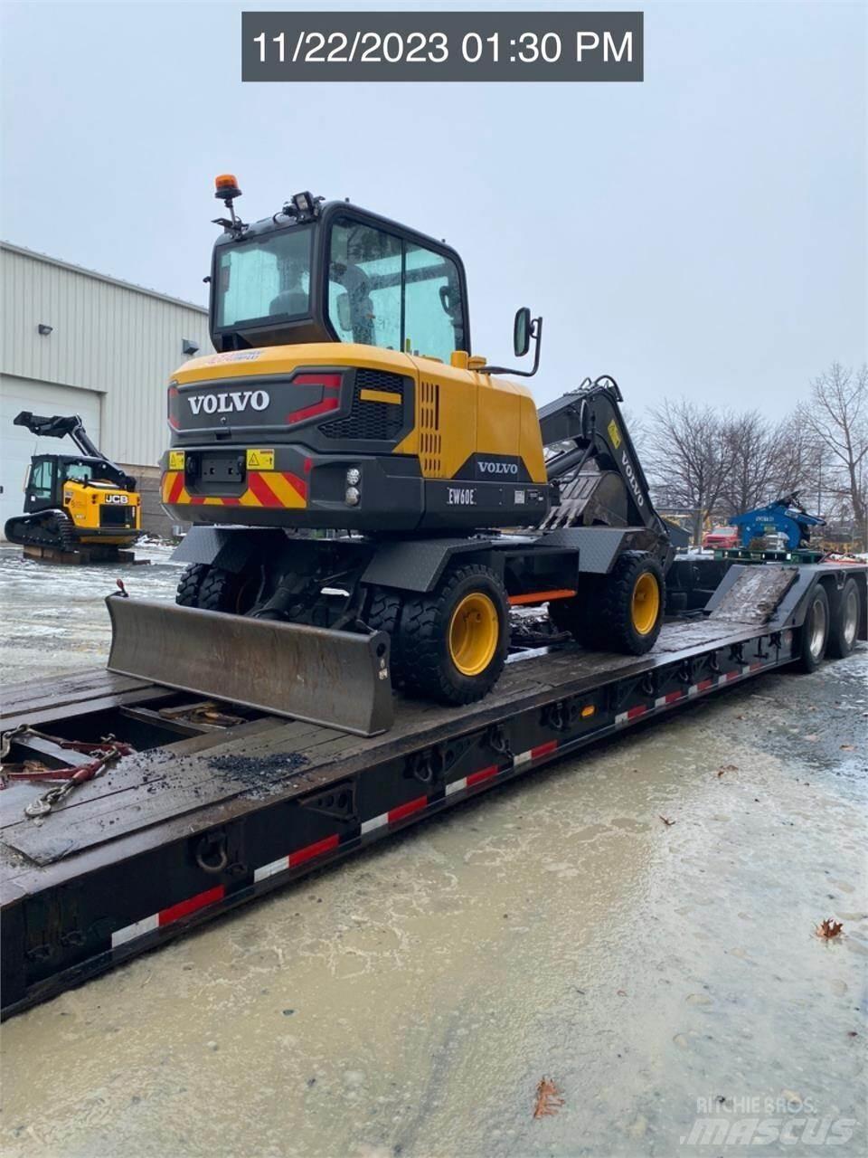 Volvo EW60E Wheeled excavators