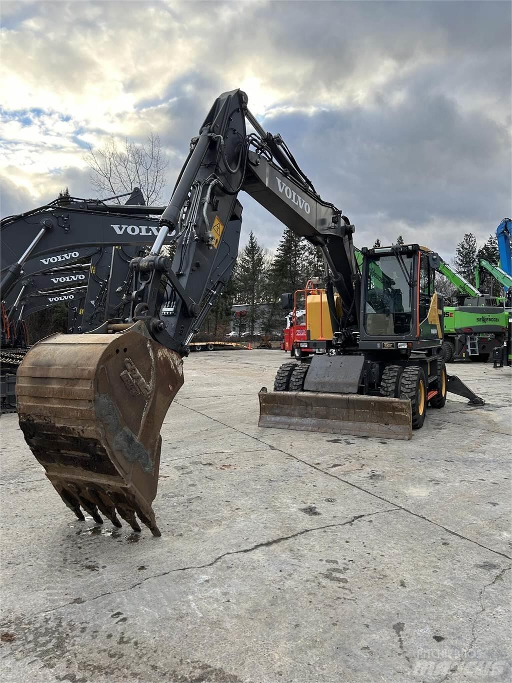 Volvo EWR170E Wheeled excavators