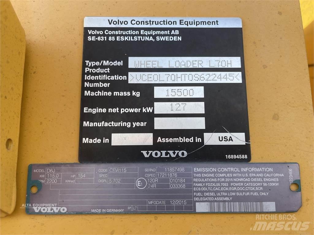 Volvo L70H Wheel loaders