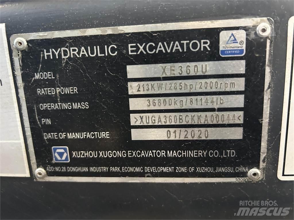 XCMG XE360U Crawler excavators