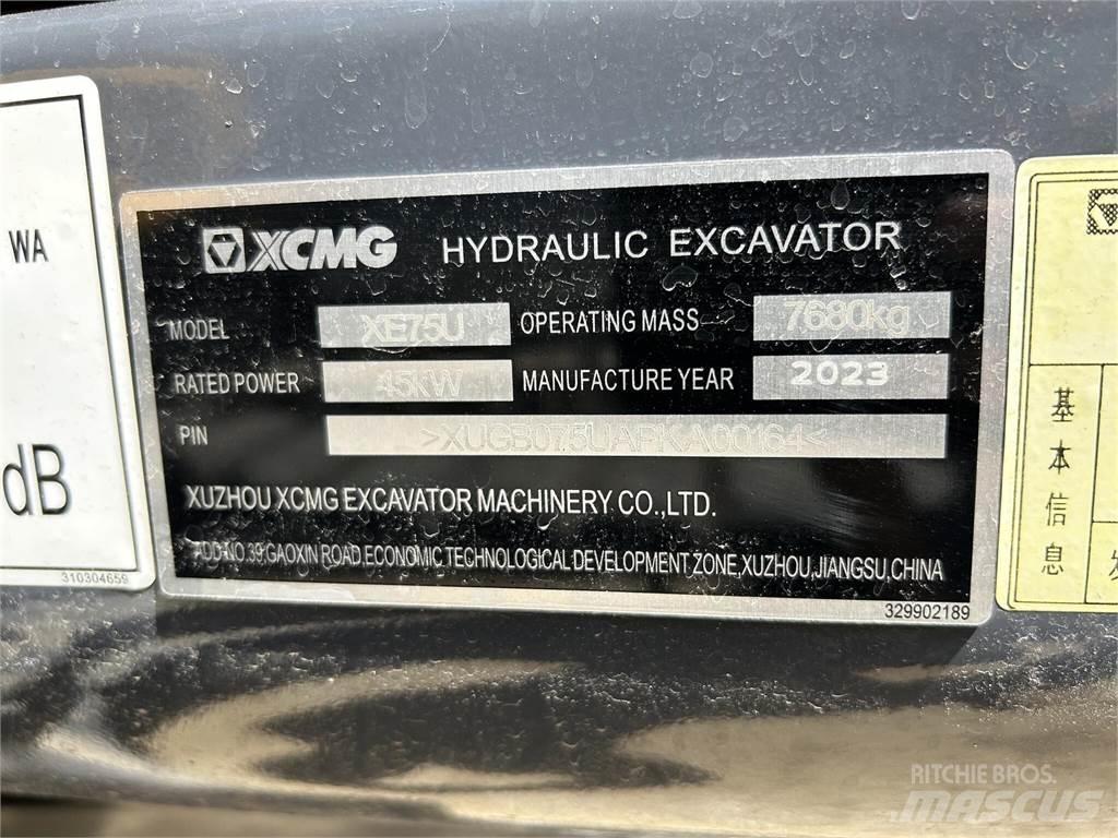XCMG XE75U Crawler excavators