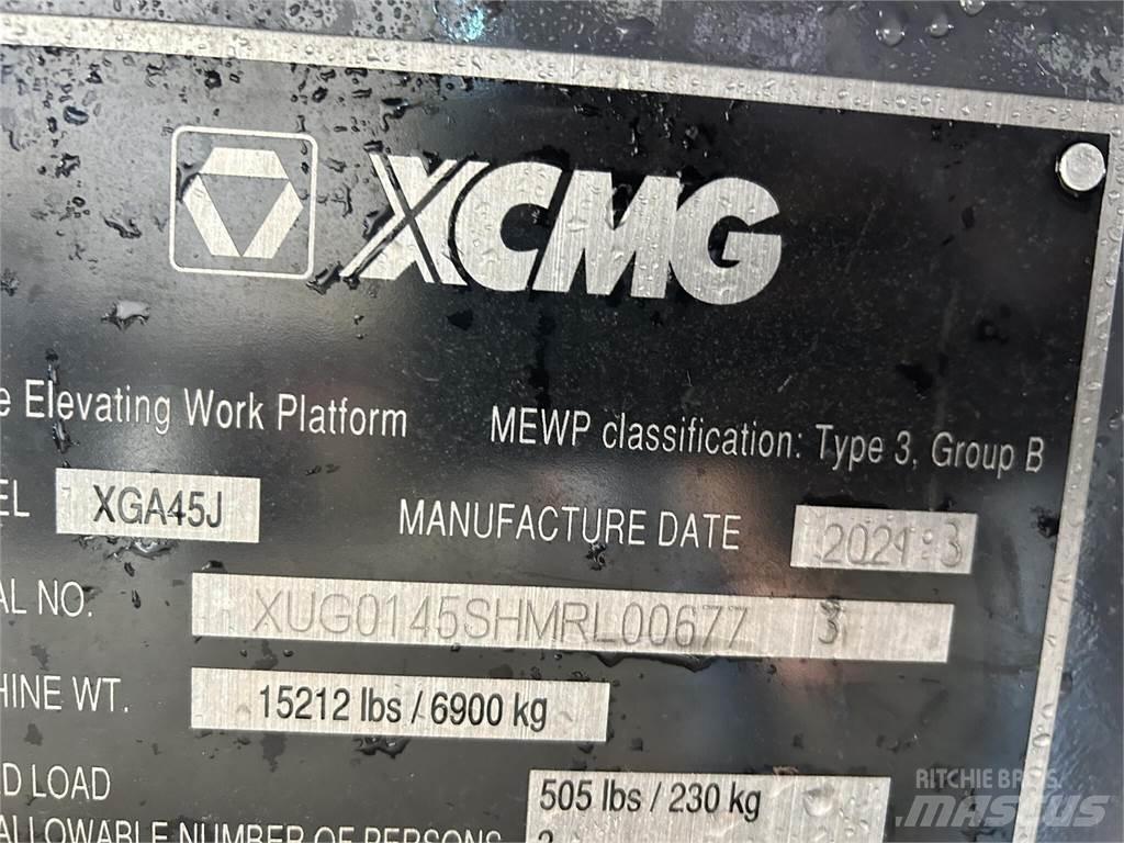 XCMG XGA45J Articulated boom lifts