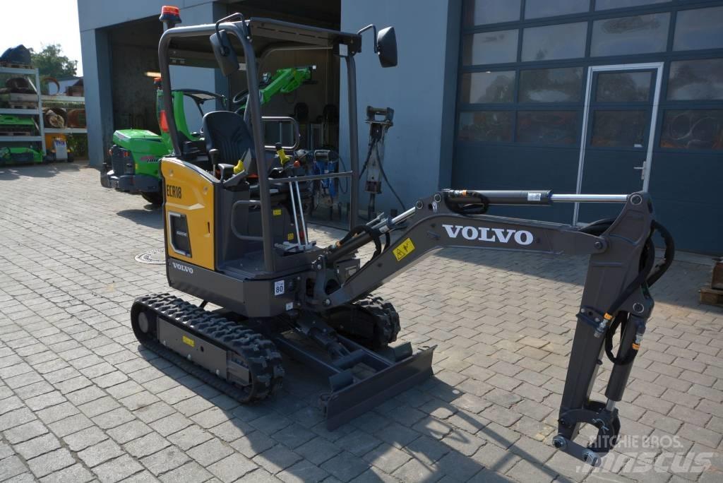 Volvo ECR18 electric Mini excavators < 7t (Mini diggers)