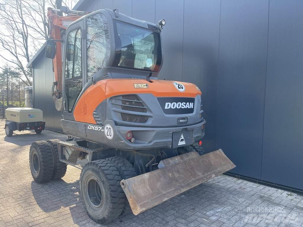 Doosan DX57W Wheeled excavators