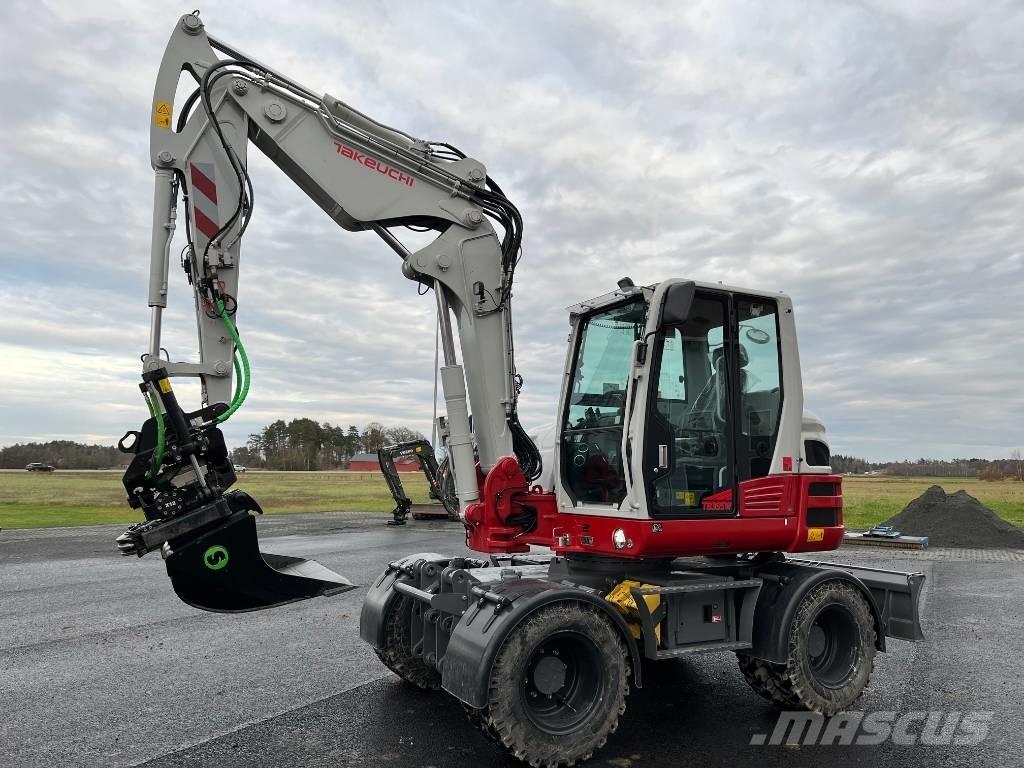 Takeuchi TB 395 W Wheeled excavators