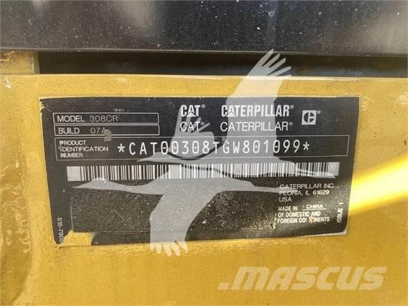 CAT 308 CR Crawler excavators