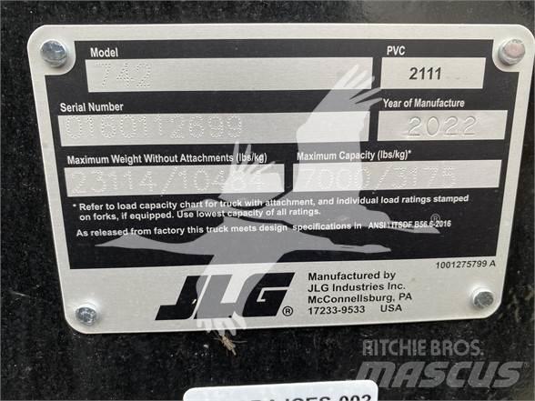 JLG 742 Telescopic handlers