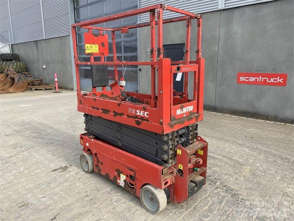 Manitou 78SEC Scissor lifts