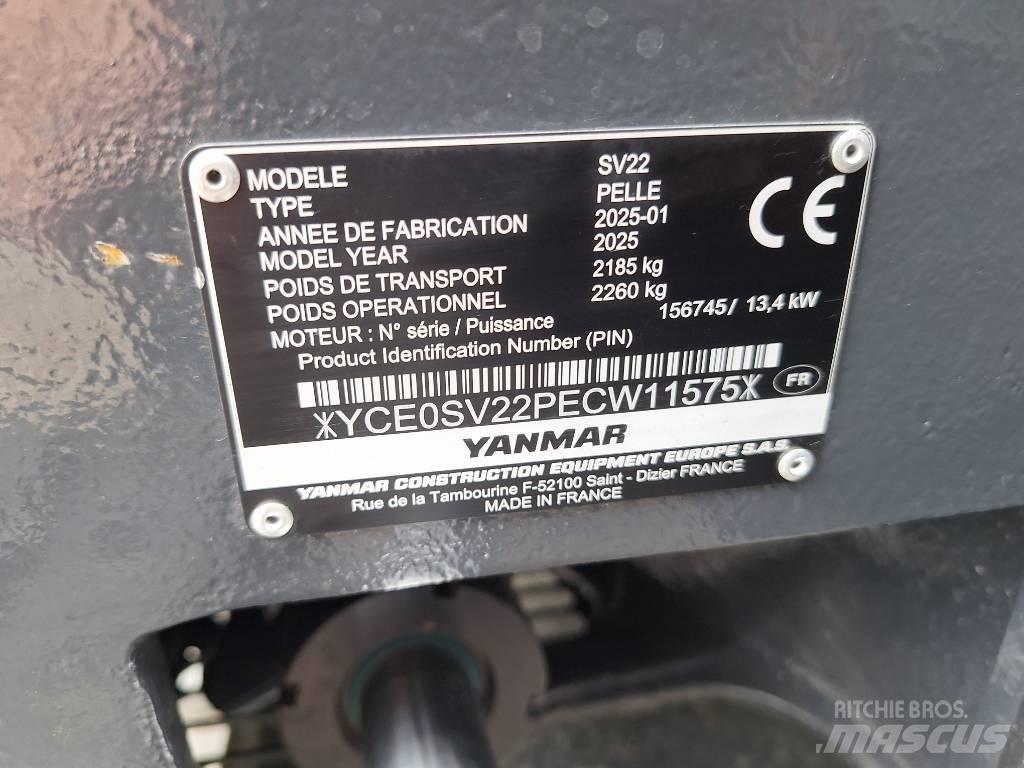 Yanmar SV 22 Mini excavators < 7t (Mini diggers)