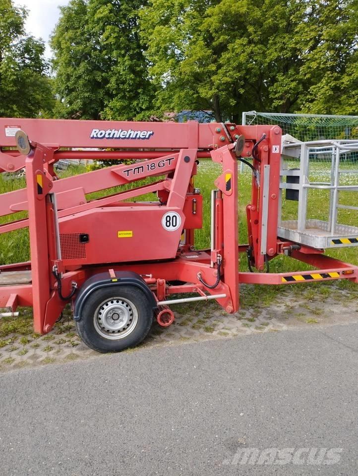 Europelift TM 18 GT Trailer mounted platforms