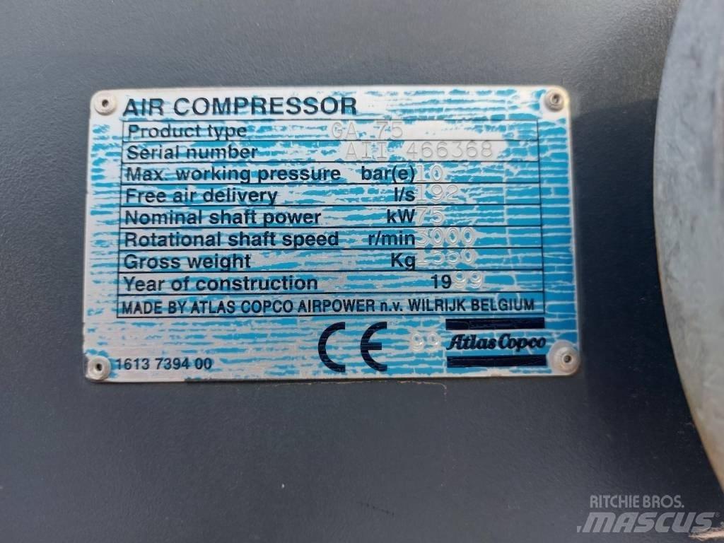 Atlas Copco GA 75 Compressors