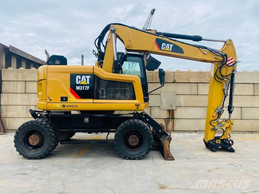 CAT m317f Wheeled excavators
