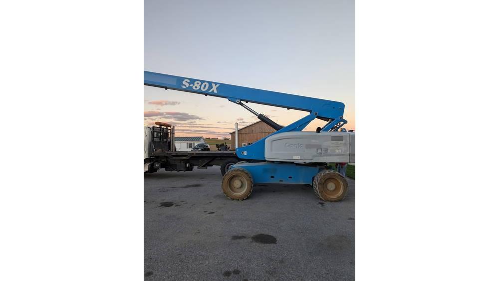 Genie S 80x Telescopic boom lifts