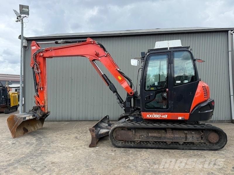 Kubota KX 080-4 Mini excavators  7t - 12t
