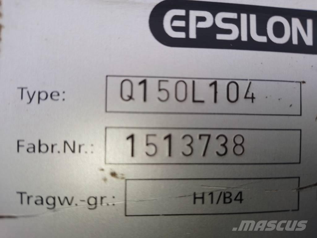 Epsilon Q 150 L104 Timber cranes