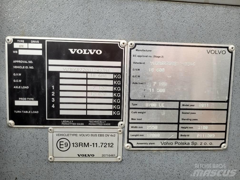 Volvo B7RLE 8700 EEV City bus