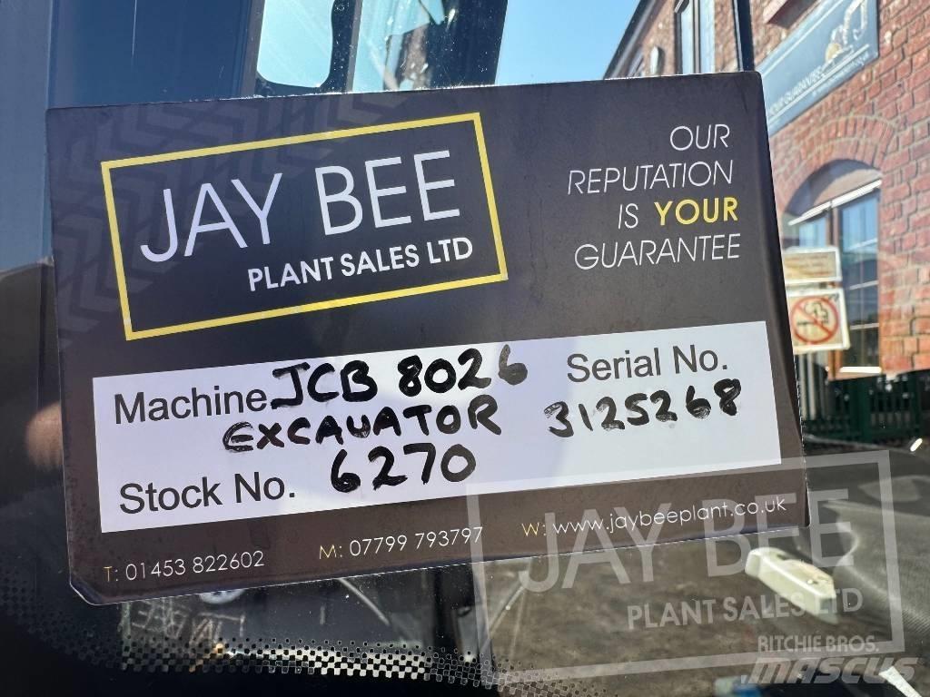 JCB 8026 CTS Mini excavators < 7t (Mini diggers)
