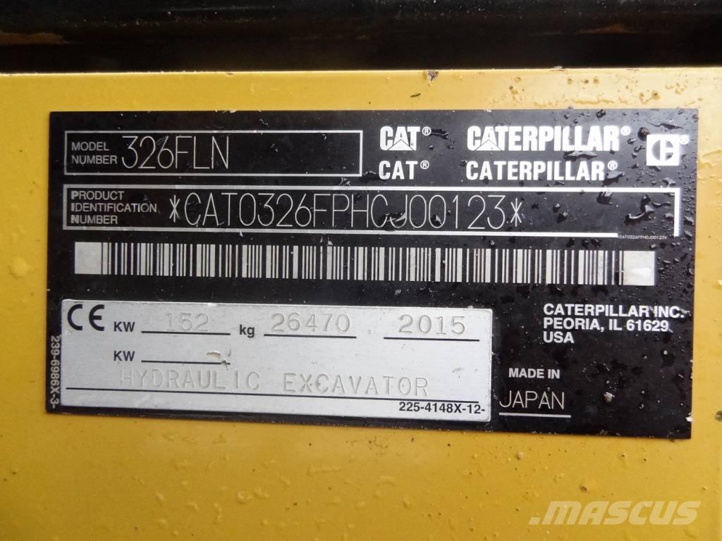 CAT 326 F Crawler excavators
