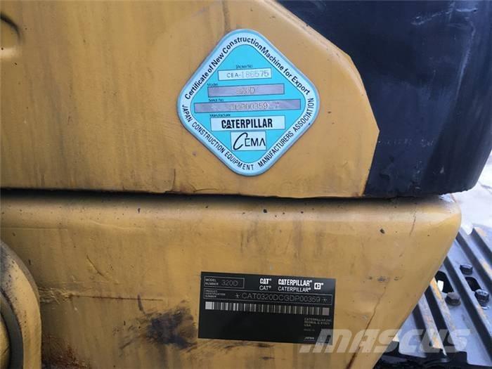 CAT 320 D Crawler excavators