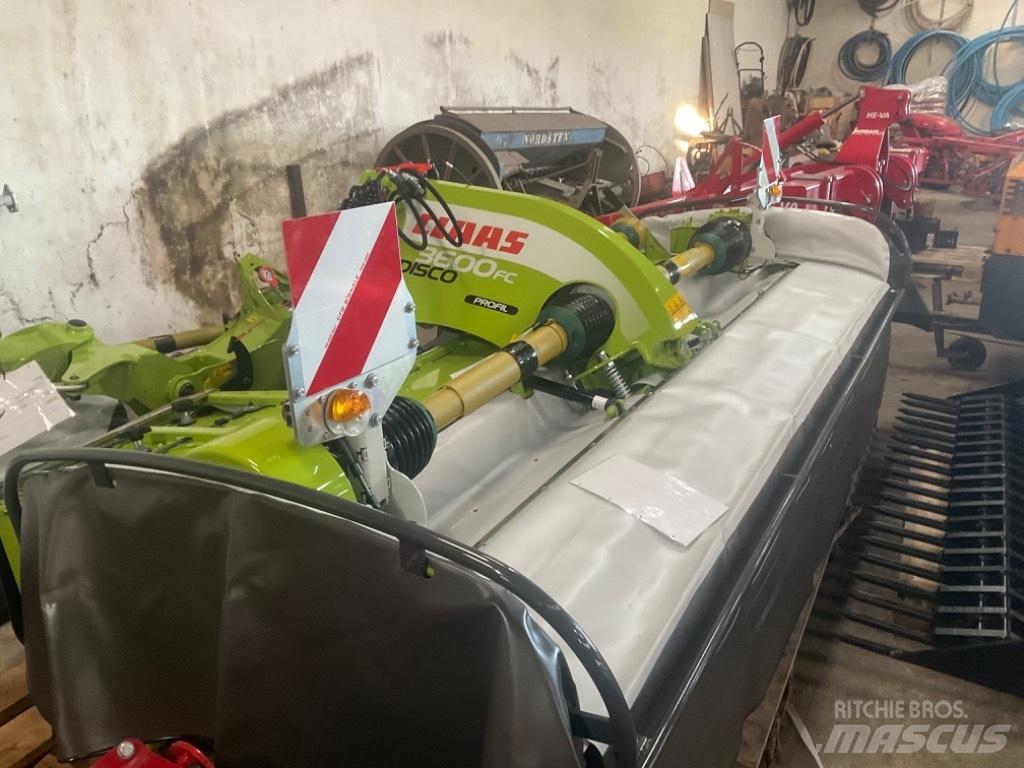 CLAAS Disco 3600 FC Pasture mowers and toppers
