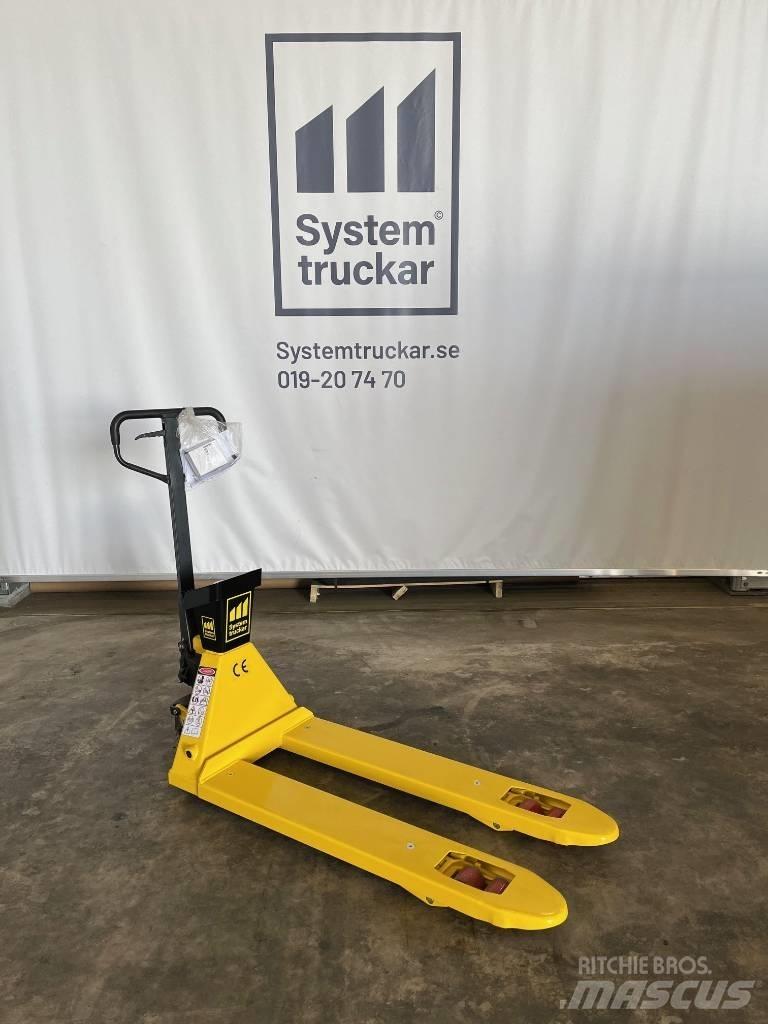 Pallvagn med våg Hand pallet truck